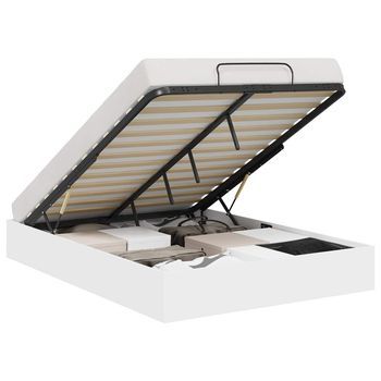 Estructura De Cama Ottoman Con Almacenamiento 193 X 120 X 25 Cm Vidaxl