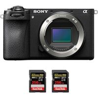 A6700 + 2 SanDisk 256GB Extreme PRO UHS-II SDXC 300 MB/s + PDF MCZ DIRECT '20 TÉCNICAS PARA MEJORAR