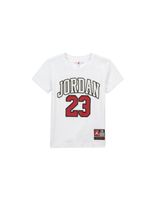 camiseta jordan practice flight nino blanco