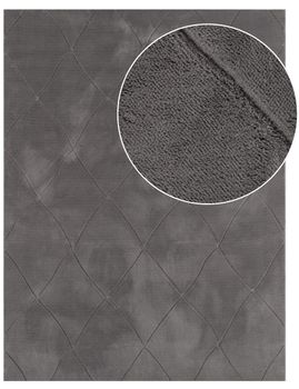 Alfombra lavable Utah antracita 80x150 cm