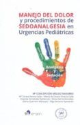 manejo del dolor y procedimientos de sedoanalgesia en urgencias pediatricas