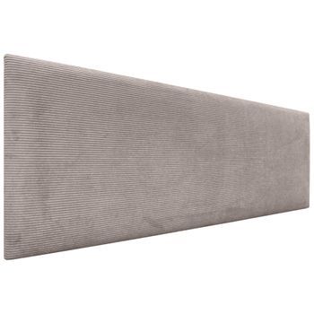 Dhome Cabecero De Pana Liso 145x60 Camas 120/135/140 - Marrón