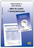 procesos y recursos curso de español para extranjeros: libro de claves
