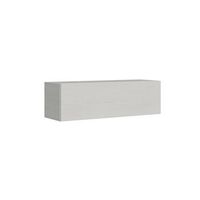 mueble de tv de pared abatible con paso de cables ancho 1336 cm alto 40 cm profundidad 392 cm fresno blanco