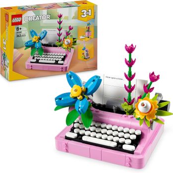 Lego 31169 Maquina de Escribir con Flores Lego Creator