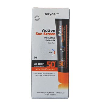 Frezyderm Active Sun Screen SPF50+ Balsamo Labial 15 ml