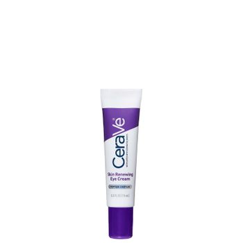 CeraVe Skin Renewing Eye Cream with Peptide Complex & Caffeine for Brighter, Smoother Eyes 15ml