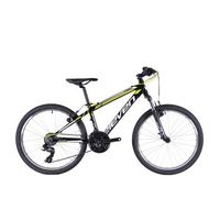 bicicleta eleven pro 26 vb negroblanco brillo m