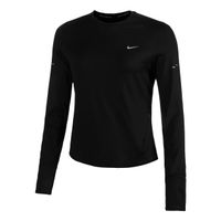 nike swift camiseta de running mujeres - negro