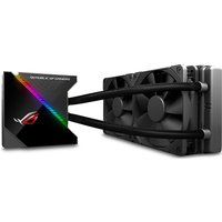 asus rog ryujin 240 mm all-in-one cpu liquid cooler - rgb led