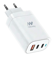 cargador pared netway usb-a2usb-c qc30 65w