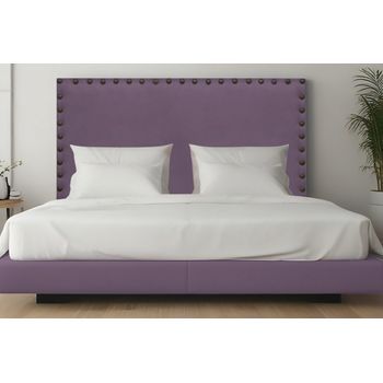 Cabecero Cama Bruselas Morado 200x70 Cm