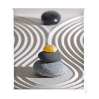 estoralis - estor enrollable translucido  estampado zen  150 x 180 cm anchoalto tamano tela 147 x 175 cm  z-3134 unico