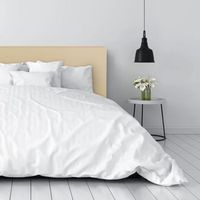 cabecero de cama beige tapizado 159x49x8 cama 150