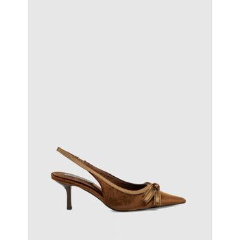 Kamome Trends Zapatos Bajos SALÓN DESTALONADO WALELA MARRÓN para mujer