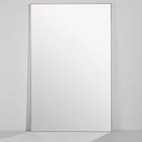 espejo de cuerpo entero de madera de roble 120x190 cm