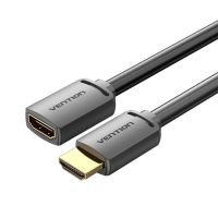 cable hdmi vention ahcbj 5m hdmi 20 macho-hembra 4k60hz conectores oro negro