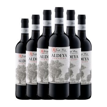 Pago De Aylés Vino Tinto Aldeya Cariñena Joven 75 Cl 14% Vol. (pack De 6 Unidades)