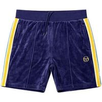 sergio tacchini short monte velour shorts maritime bluemango mint para hombre