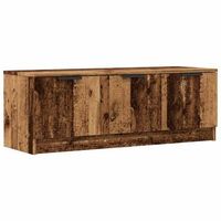 mueble tv  mueble de salon  mesa de tv madera contrachapada madera antigua 102x35x365 cm
