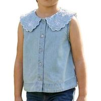 only blusa embroidery para nina