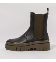 art para mujer 1195411uk003001 botines de piel 1954 amberes negro 41 plano 1 a 3cm ninguno casual