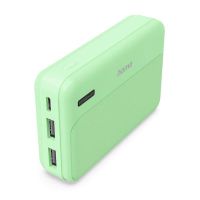 power bank hama pocket 10 10000 mah polimero de litio verde