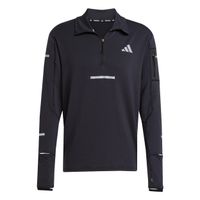 adidas adi365 warm half-zip camiseta de running hombres-negro