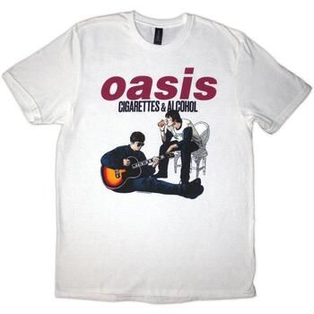 Oasis Camiseta manga larga Cigarettes Alcohol para mujer