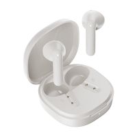 auriculares qcy t41 inalambricos bluetooth 54 con cancelacion de ruido ipx4 y 35h bateria blancos