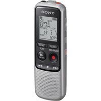 sony icdbx140 digital voice recorder - silver silver