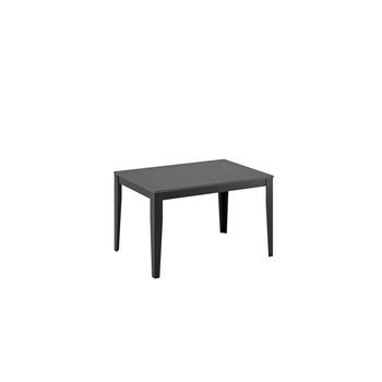 Mesa Extensible Grande (130/290 X 80 Cm) En Melamina Negra