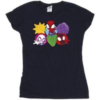 marvel camiseta spidey and his amazing friends para mujer
