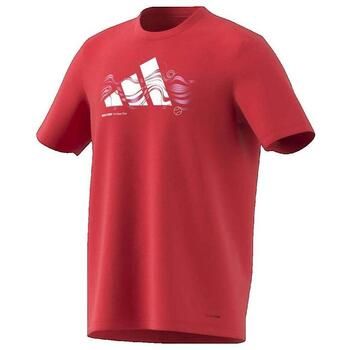 adidas Camiseta T-shirt Logo Heat Graphic manches courtes para hombre