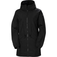 helly hansen parka w essence mid rain coat para mujer