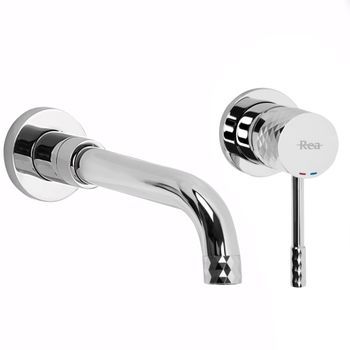 Grifería De Lavabo Rea Lungo Diamond Chrome