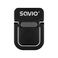 soporte para portatil savio pb-04 zinc de acero inclinacion ajustable negro