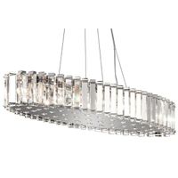 lampara de techo crystal skye 12 luces