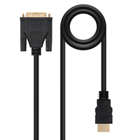 nanocable - cable dvi a hdmi dvi181m-hdmi am 3 m