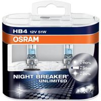 nightbreaker unlimited - performance bulbs - hb4 9006 twin box