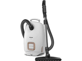 Aspirador con bolsa - Miele Guard L1 Parquet, 890W, Depósito 3.5l, Limpieza Delicada de Suelos Duros, Brilliant White