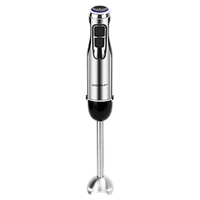 aigostar mixmaster - batidora mano 1000 w 4 cuchillas de acero inoxidable 304 batidora de mano con 6 velocidades y funcion turbo incluye un vaso medidor de 600 ml libre de bpa negro y plateado