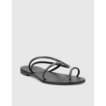 Nicolas Lainas Sandalias SANDALIA DE DEDO 63-TC NEGRO para mujer
