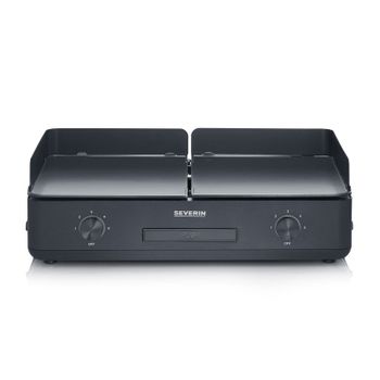 Barbacoa eléctrica Severin Superficie 1300cm² 2200W 5 niveles temperatura limpieza fácil
