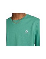 camiseta converse classic fit left chest star chevron embroidered verde
