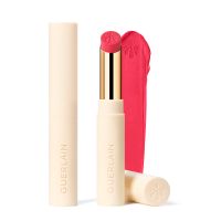 guerlain labiales kisskiss bee glow matte recarga - color intenso y confort en version sostenible