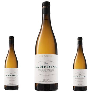José Pariente - Vino Blanco Rueda Ecológico - Verdejo De Viñas Viejas - Pack 3 Botellas 75 Cl - 13,5% Vol.