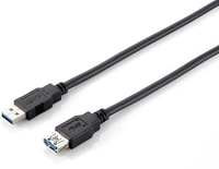 cable alargo usb 30 tipo a macho - hembra 3m