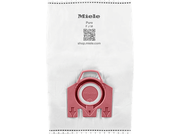 Accesorio aspirador - Miele FJM HyClean Pure, Bolsas de Aspiradora, Tecnología HyClean, Cierre Automático, Blanco