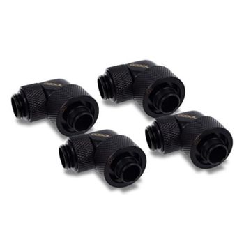 Refrigeración líquida Alphacool Racor latón negro 1/4